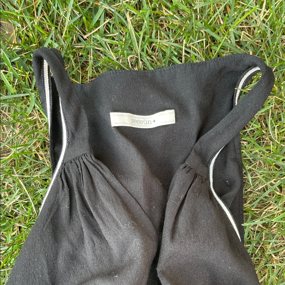 Sessun Black Mini Dress